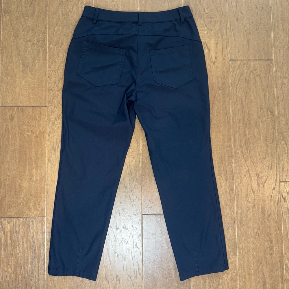 Lululemon Navy Blue 7/8 Golf Pants - Picture 3 of 10
